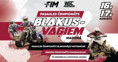 Madona uzņems pasaules līmeņa motokrosu Madona uzņems pasaules līmeņa motokrosu